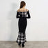 String core plaid dress