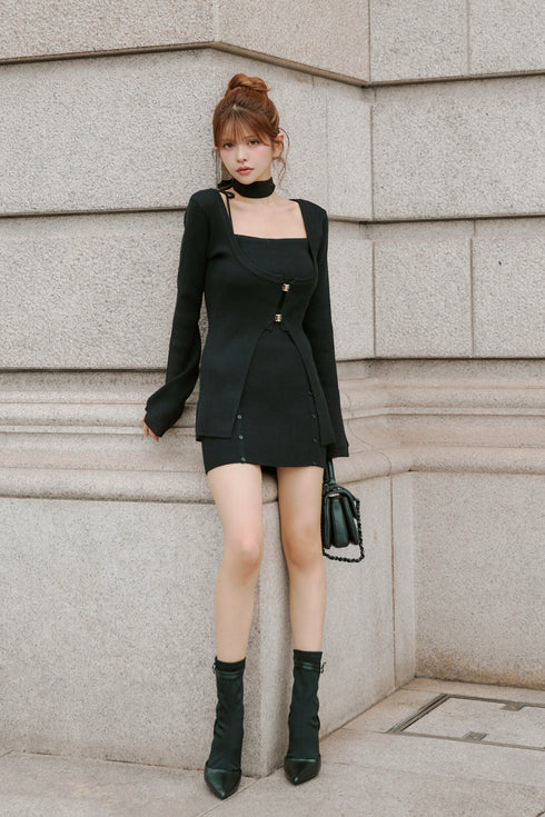 バックルニットアンサンブル