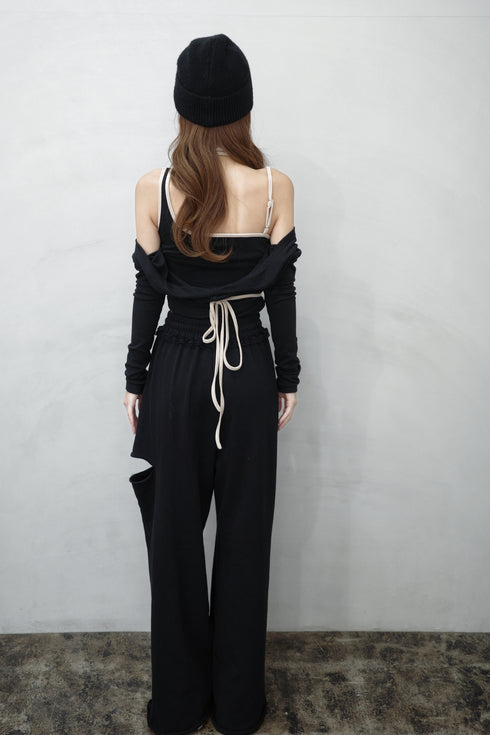 バイカラーストリング3ピースセットアップ