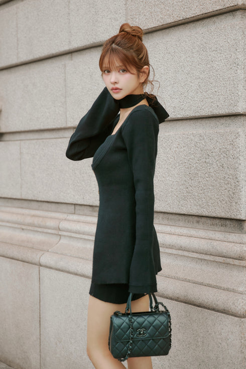 バックルニットアンサンブル