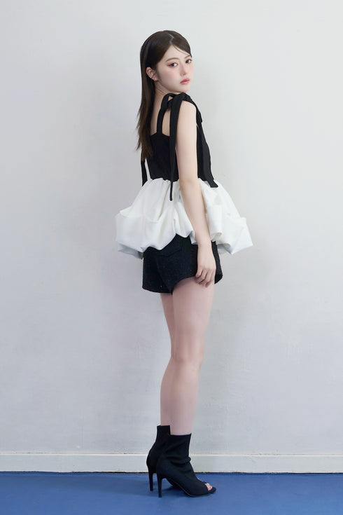 ツイードショートパンツ