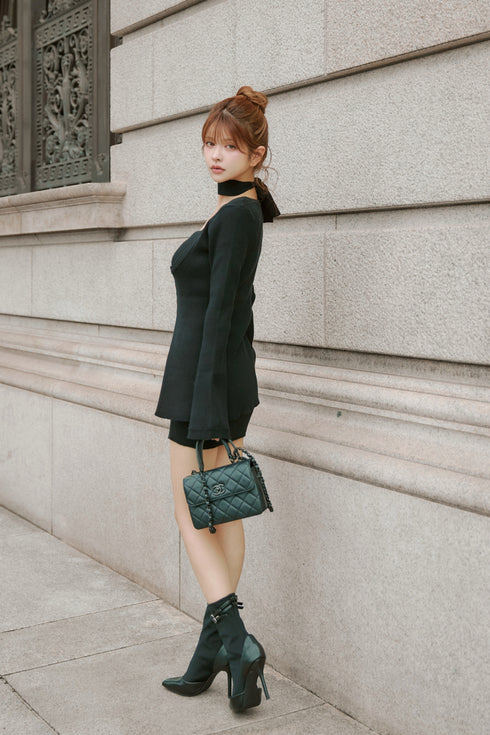 バックルニットアンサンブル