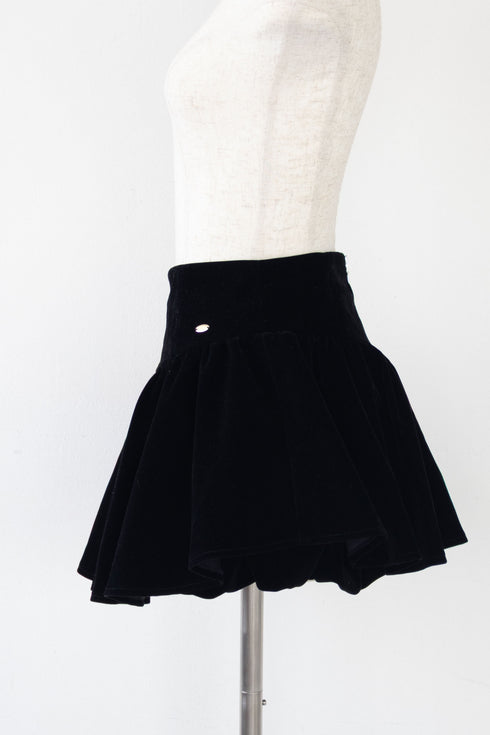 ベルベットバルーンミニスカート