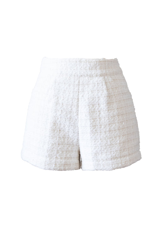ベロアツイードショートパンツ