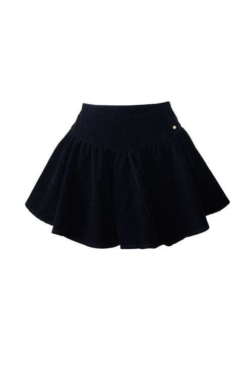 ベルベットバルーンミニスカート