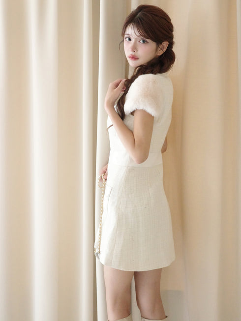 2wayカービーツイードワンピース