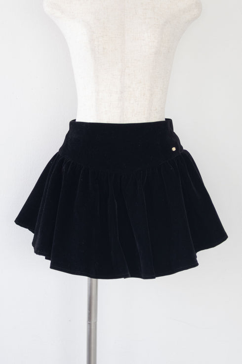 ベルベットバルーンミニスカート