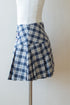 ベルテッドプレッピースカート