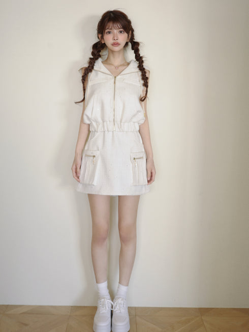 ツイードカーゴアメスリセットアップ