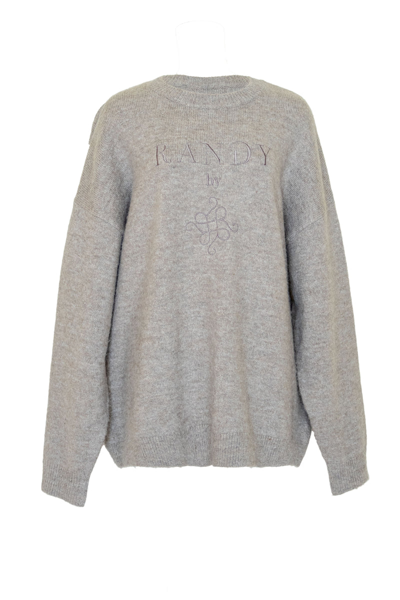 Randy オーバーサイズロゴニットプルオーバー オーバーサイズロゴニットプルオーバー – Randy