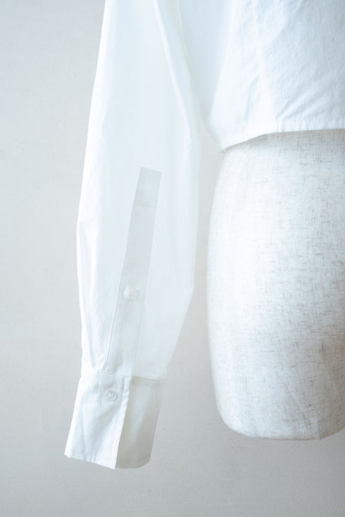 ショートジップアップシャツ