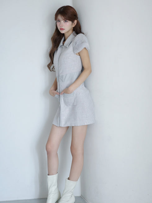 2wayカービーツイードワンピース