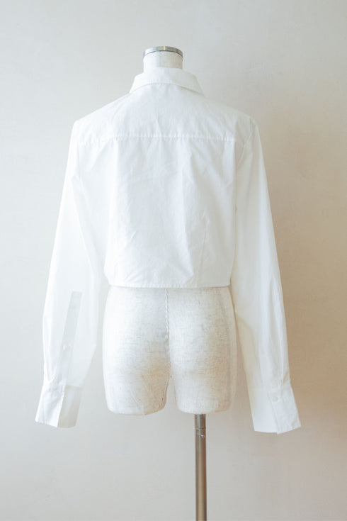 ショートジップアップシャツ