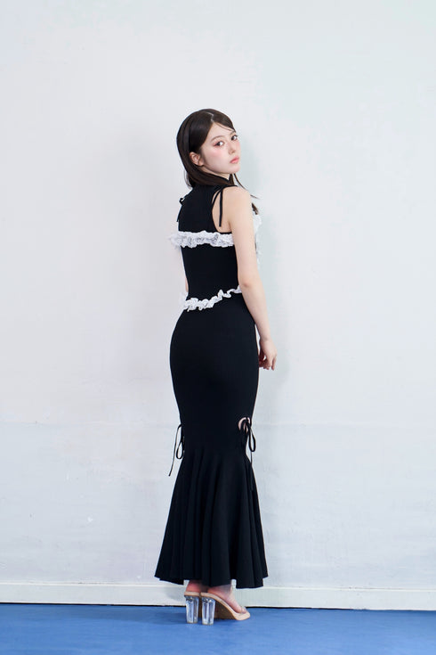 レースビスチェマーメイドアンサンブル