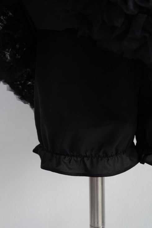 チュールバルーンミニスカート