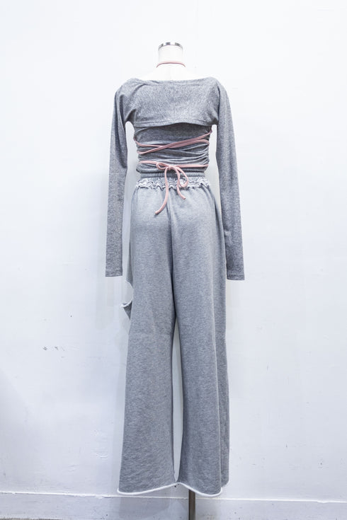 バイカラーストリング3ピースセットアップ