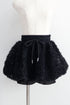 チュールバルーンミニスカート
