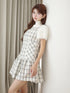 Étoile Check tweed ワンピース