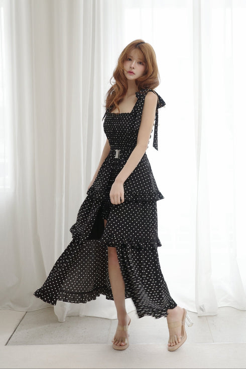 2wayドット柄セットアップ