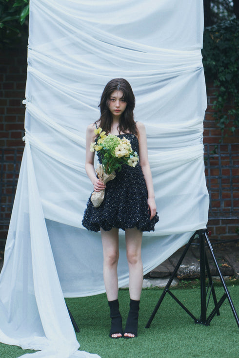 ドットツイードバールーンセットアップ