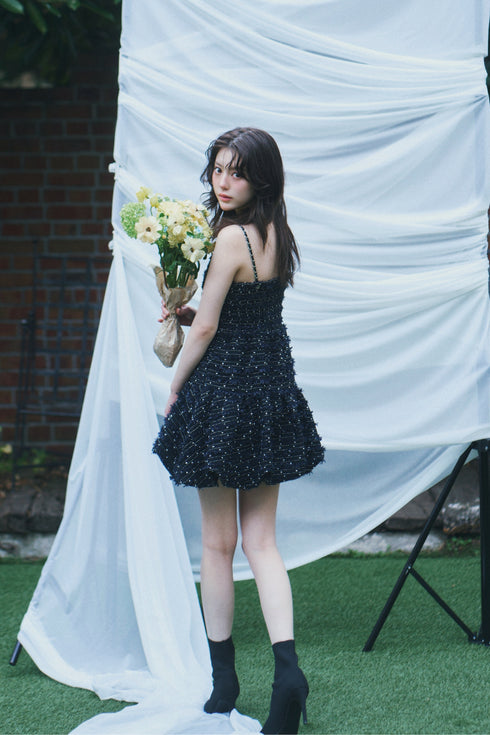 ドットツイードバールーンセットアップ