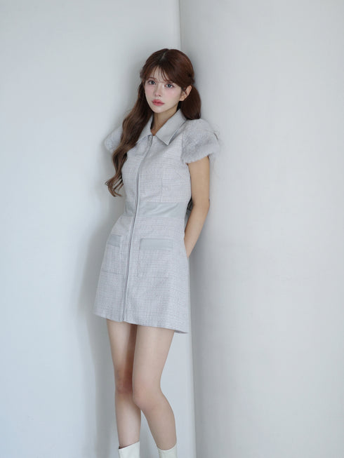 2wayカービーツイードワンピース