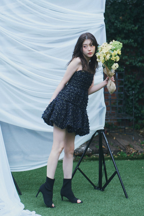 ドットツイードバールーンセットアップ