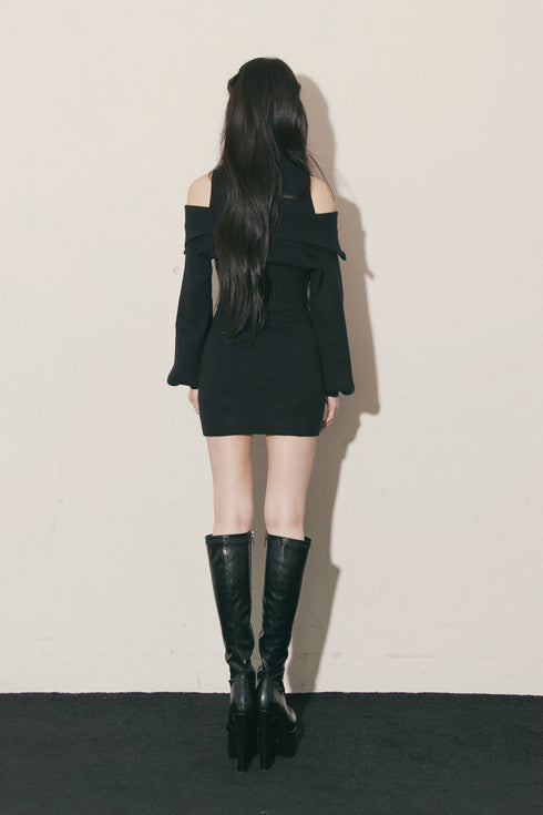 ガーターニットアンサンブル