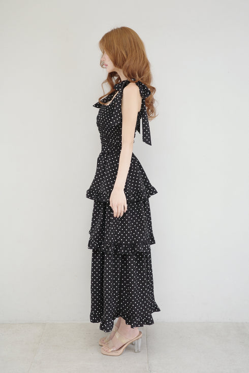 2wayドット柄セットアップ