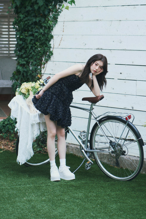 ドットツイードバールーンセットアップ