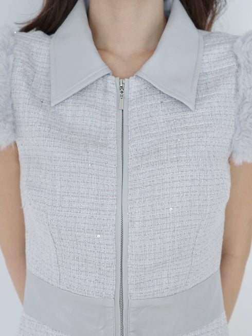 2wayカービーツイードワンピース