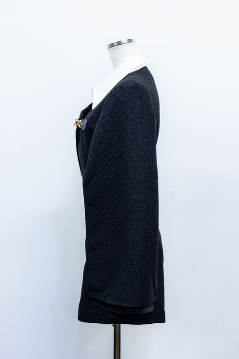 シアードッキングバックルツイードコンビネゾン