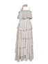 ティアードビジューロングワンピース