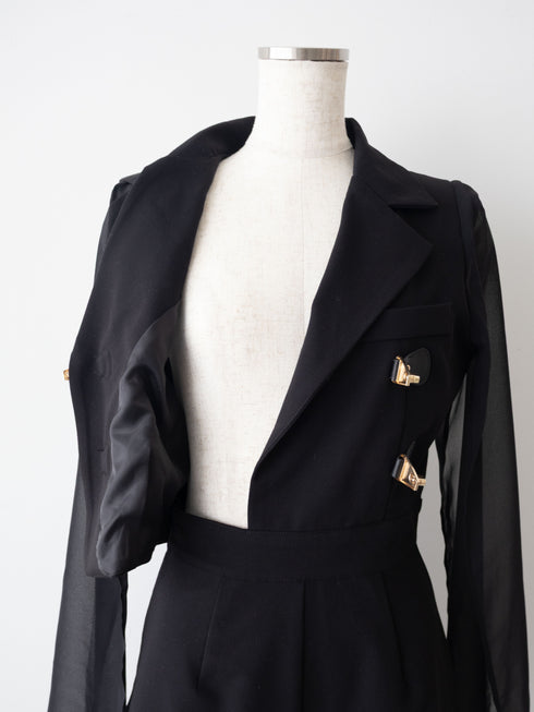 2way buckle design combinaison