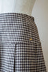 千鳥柄ボックスプリーツスカート