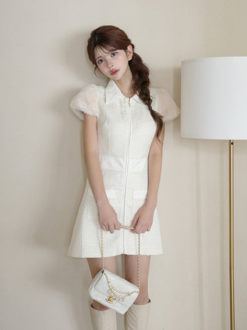 2wayカービーツイードワンピース