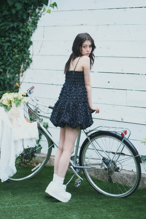 ドットツイードバールーンセットアップ