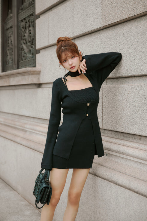 バックルニットアンサンブル