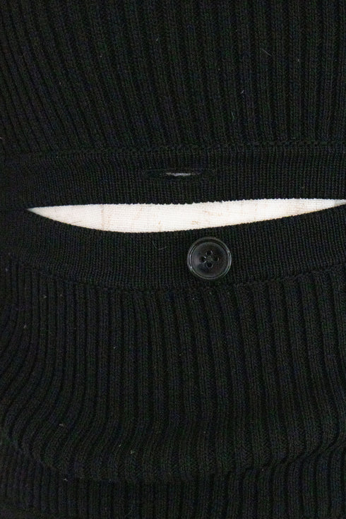 2wayチュールニットワンピース