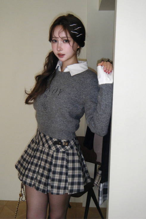 ショートジップアップシャツ