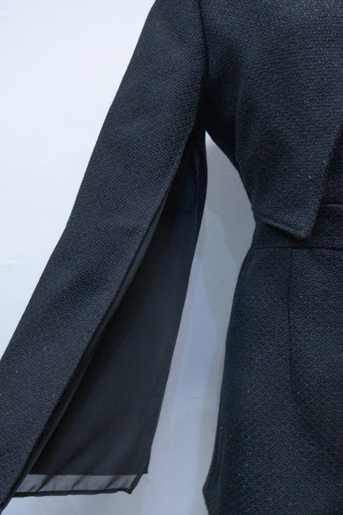 シアードッキングバックルツイードコンビネゾン