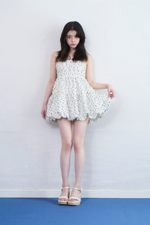 ドットツイードバールーンセットアップ