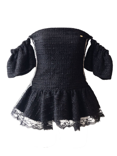 ステラツイードビスチェセットアップ