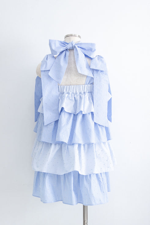 2wayシャツティアードワンピース