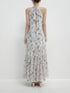 ホルターネックフレグランスマキシワンピース