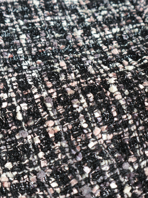 Curvy tweed zip one piece