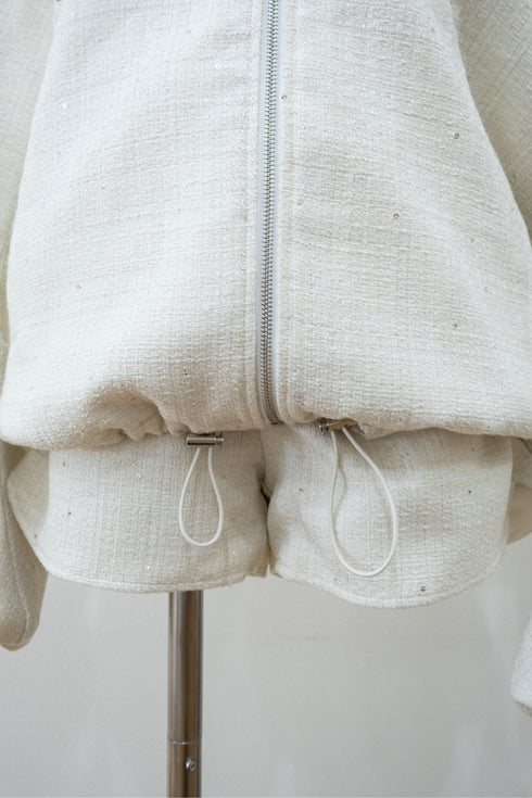 パデットツイードカーゴセットアップ