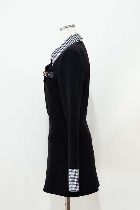 アシンメトリーバックルハウンドワンピース