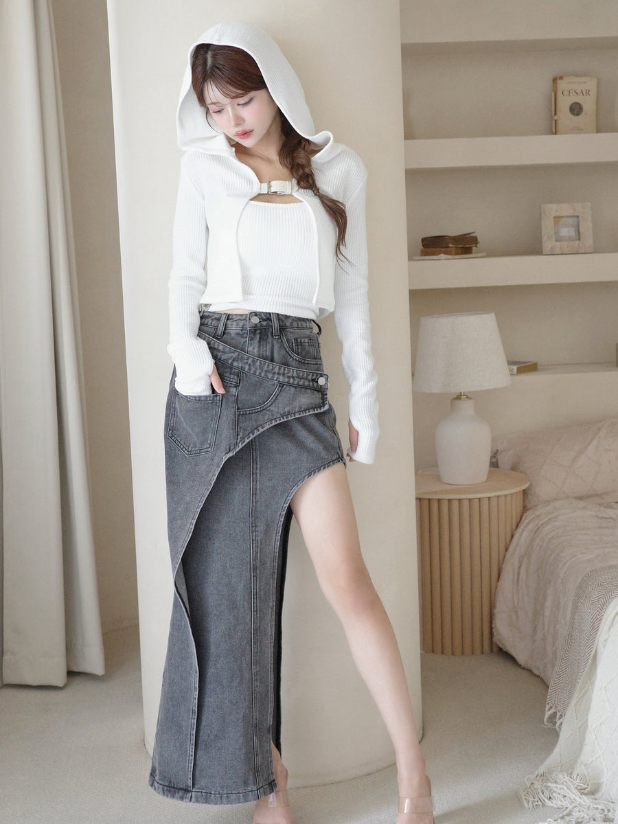 ベルテッドフーディートップス – Randy