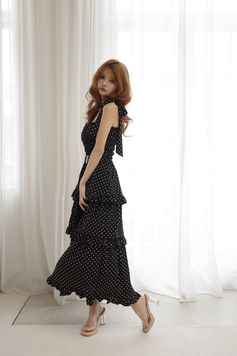 2wayドット柄セットアップ